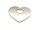 Pendentif Poiray Pendentif Coeur Coeur Or blanc 58 Facettes 1126574CN