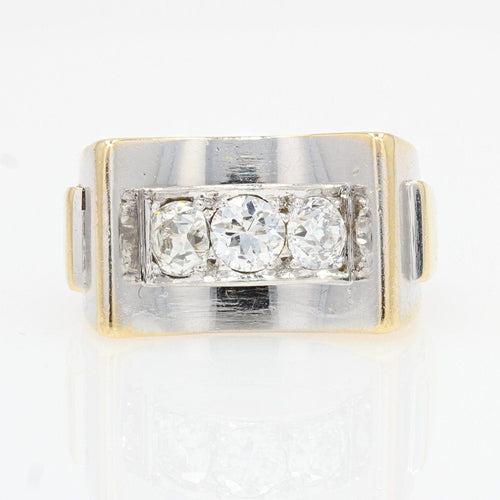 Bague 52 Bague art déco diamants 2 ors 58 Facettes 20-599-50