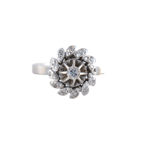 Bague 52 Bague Solitaire Diamant 0.10ct 58 Facettes JE108