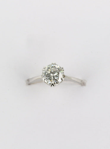 Bague Solitaire 6 griffes 1.20ct 58 Facettes