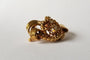 Broche Broche époque Napoléon III Or jaune Diamants 58 Facettes