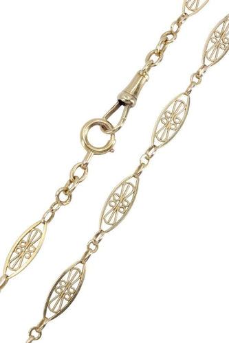 Collier COLLIER CHAINE DE MONTRE FILIGRANE 58 Facettes 068061