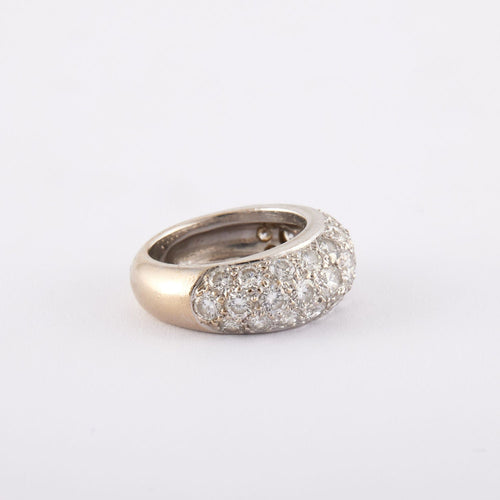Bague 45 Bague Bandeau Diamants 58 Facettes JE496