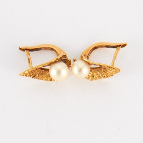 Boucles d'oreilles Boucles d'oreilles en Or jaune & perle 58 Facettes