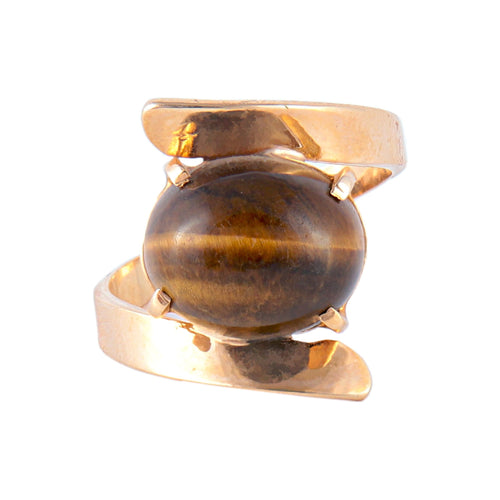 Bague 52 Bague Oeil de tigre 58 Facettes