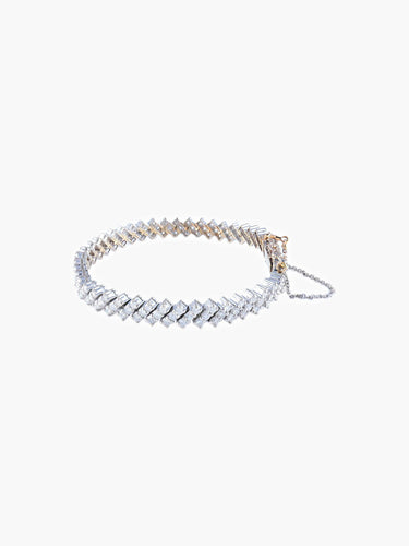 Bracelet Bracelet 47 Baguettes Diamants 58 Facettes