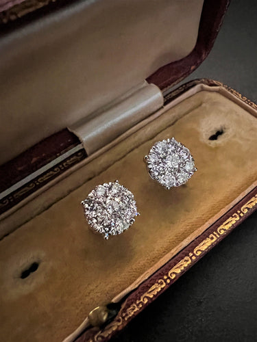 Boucles d'oreilles Boucles d'oreilles diamant 1,6 ct 58 Facettes