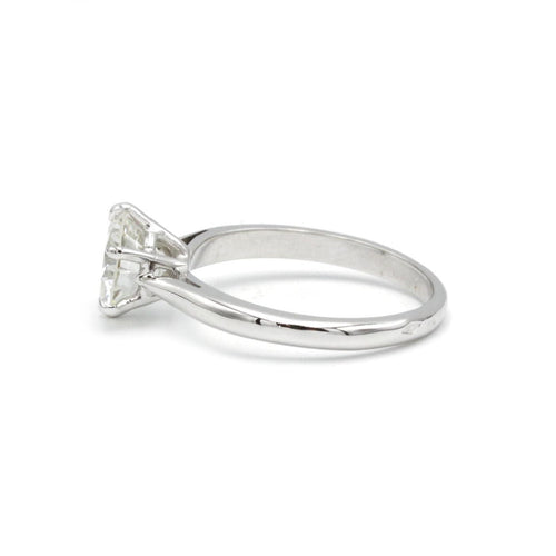 Bague Solitaire en or blanc, diamant 58 Facettes 230018R