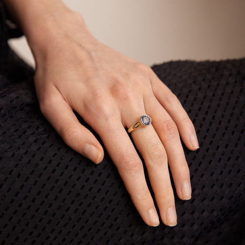 Bague 51 Bague en Or jaune, topaze 58 Facettes