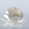 Bague 59 Bague Argent signée Chavent 58 Facettes 8400