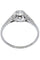 Bague SOLITAIRE ART DÉCO DIAMANTS 0.22 CARAT 58 Facettes 048701