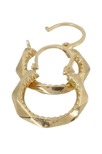 Boucles d'oreilles CRÉOLES ANCIENNES 58 Facettes 060981