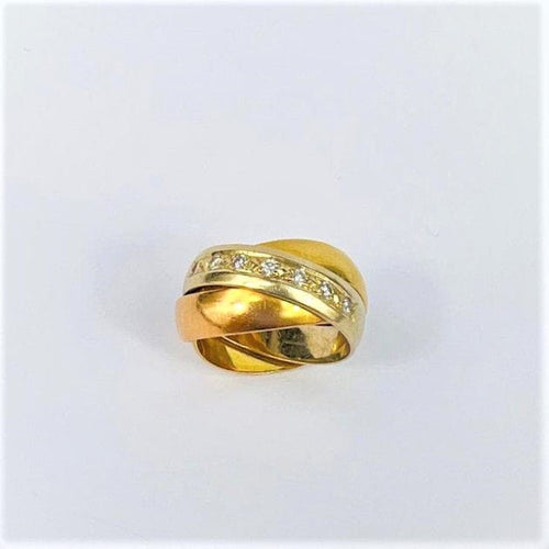 Bague 53.5 Bague 3 Ors & diamants 58 Facettes 20400000541