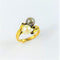 Bague 53 Bague Toi et Moi Or Jaune Perles de Culture et Saphir 58 Facettes 20400000621