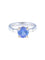 Bague 52 Bague Tanzanite Diamants 58 Facettes