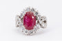 Bague 55 Bague rubis et diamant 58 Facettes