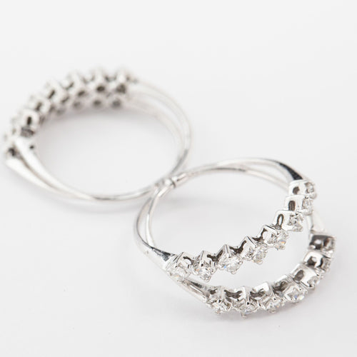 Bague 58 Bague en or 18 carats et diamants 58 Facettes