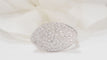 Bague 52.5 Bague feuille en Or blanc & Diamants 58 Facettes 18487