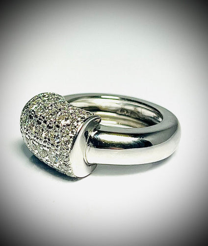 Bague 52 Bague Pavage Diamants 58 Facettes F5LP26