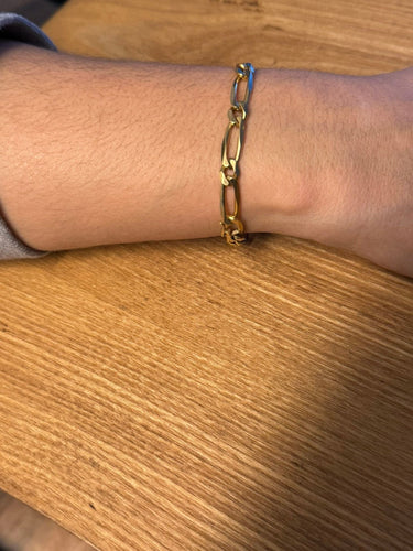 Bracelet Bracelet Or jaune Maille Cheval 58 Facettes