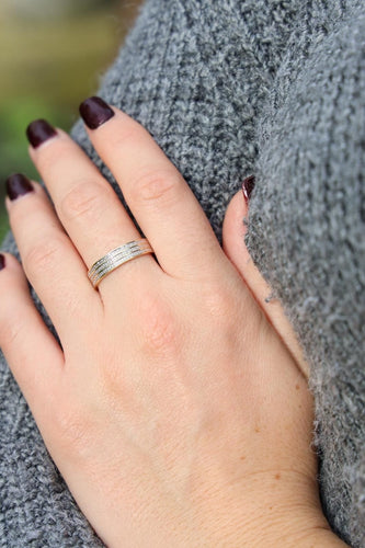 Bague 57 Bague Alliance Or jaune 58 Facettes 1719197CN