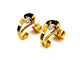 Boucles d'oreilles Boucles d'oreilles Or jaune Diamant 58 Facettes 1179562CD