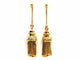 Boucles d'oreilles Boucles d'oreilles Or jaune Turquoise 58 Facettes 2007461CN