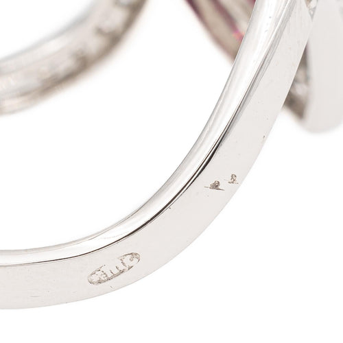 Bague 54 Bague Or blanc Grenat Almandin 58 Facettes 2329109CN