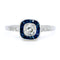 Bague 55 Bague Diamants, Saphirs, Platine 58 Facettes 199DDC4C89774037BD5CF803F84E6415