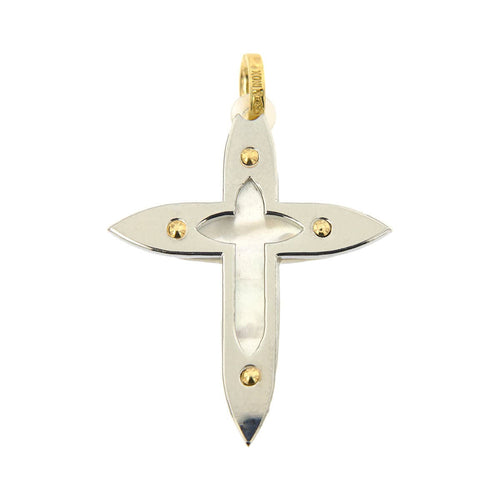 Pendentif Pendentif croix Nacre 58 Facettes 18535