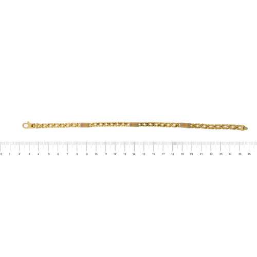 Bracelet Bracelet homme plaques 3 ors 58 Facettes 26762