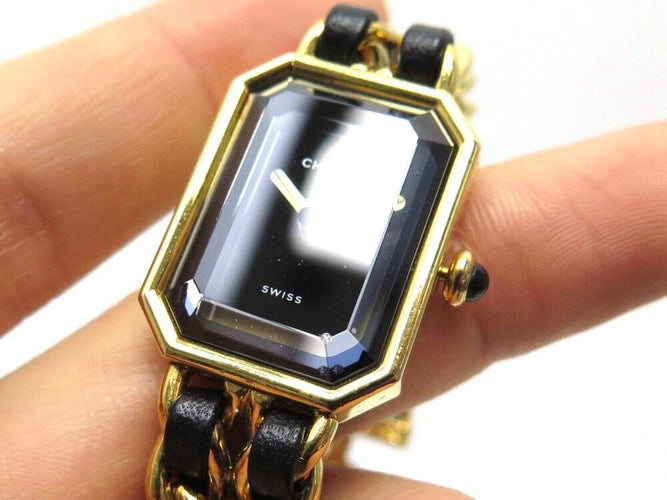 Montre vintage montre CHANEL premiere 26 mm quartz 58 Facettes 255729