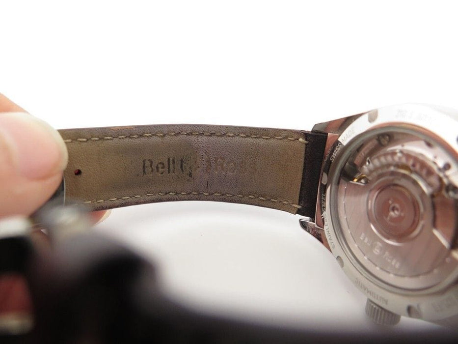 Montre vintage montre BELL & ROSS br210s pilot 34 mm automatique en acier 58 Facettes 252895