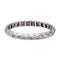 Bague 57 Bague Alliance Or blanc Diamant 58 Facettes 2745918CN