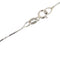 Collier Collier or blanc avec diamant de 0,15 ct 58 Facettes 25854