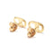 Boucles d'oreilles Boucles d'oreilles liens diamants or jaune 58 Facettes
