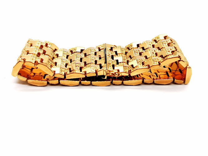 Bracelet Bracelet Manchette Or jaune 58 Facettes 1186416CN