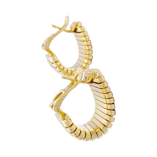 Boucles d'oreilles Boucles d'oreilles Bulgari, "Tubogas", or jaune. 58 Facettes 33067