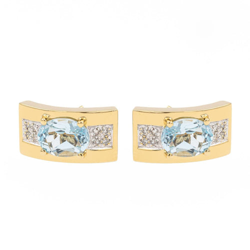 Boucles d'oreilles Balmain Boucles d'oreilles Or jaune Topaze 58 Facettes 2283963CN