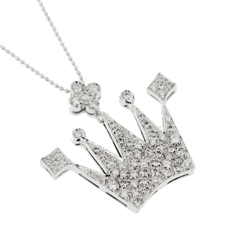 Collier Collier pendentif couronne 58 Facettes 29948