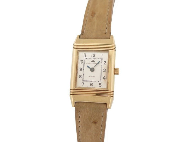 Montre montre jaeger lecoultre reverso lady 33 mm mecanique or 18k 58 Facettes 255591