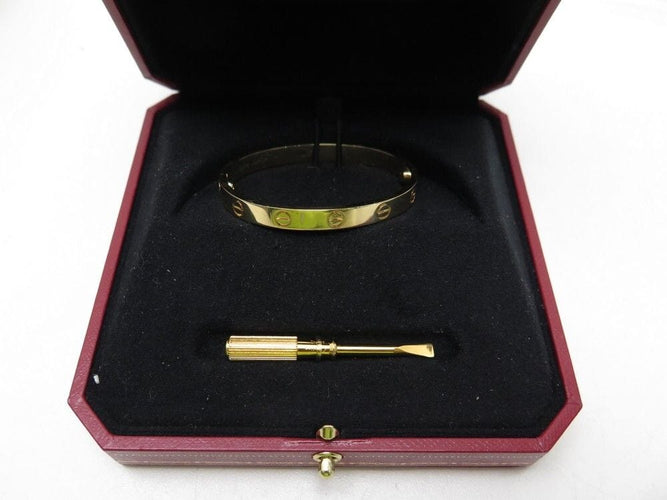 Bracelet CARTIER - Bracelet "Love" Or Jaune 58 Facettes 250285