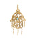 Pendentif Pendentif main de Fatma or perles et pierre turquoise 58 Facettes 18-008A