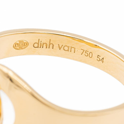 Bague 54 Dinh Van Bague Menottes Or jaune 58 Facettes 2370819CN