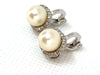 Boucles d'oreilles Boucles d'oreilles Or blanc Perles Diamants 58 Facettes