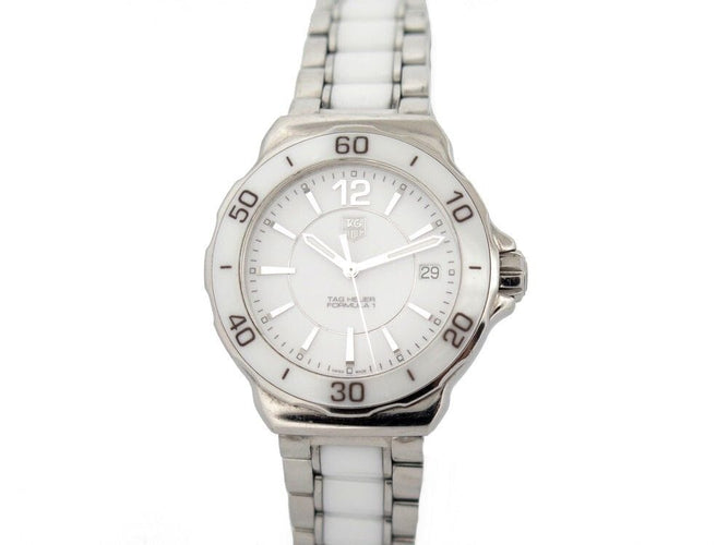 Montre montre TAG HEUER formula 1 wah1211 quartz 37 mm acier ceramique 58 Facettes 252904
