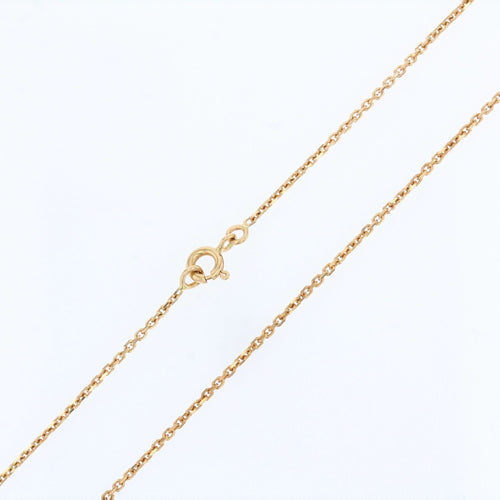 Collier Chaine en or jaune maille forçat limée 58 Facettes 13-173