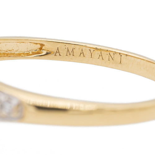 Bague 50 Bague Or jaune Zircon 58 Facettes 2673238CN