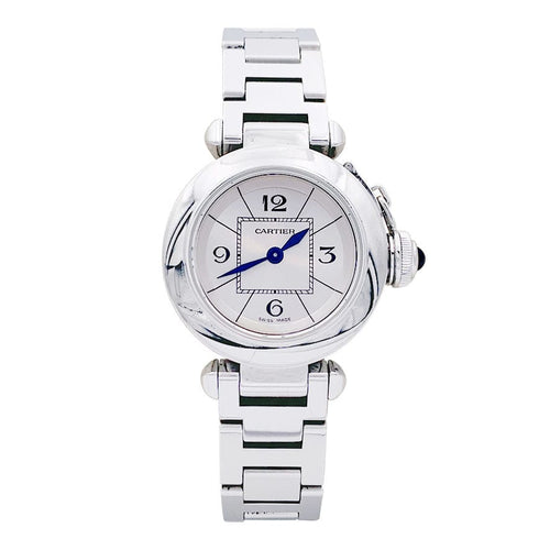 Montre Montre Cartier, "Miss Pasha", en acier. 58 Facettes 33134
