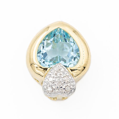 Pendentif Pendentif Or jaune Topaze 58 Facettes 2217802CN